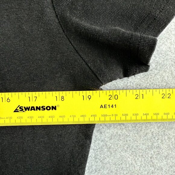 Vintage California Concepts Zebra Graphic Black Midi T-Shirt Dress No SZ Tag M/L - Picture 7 of 10